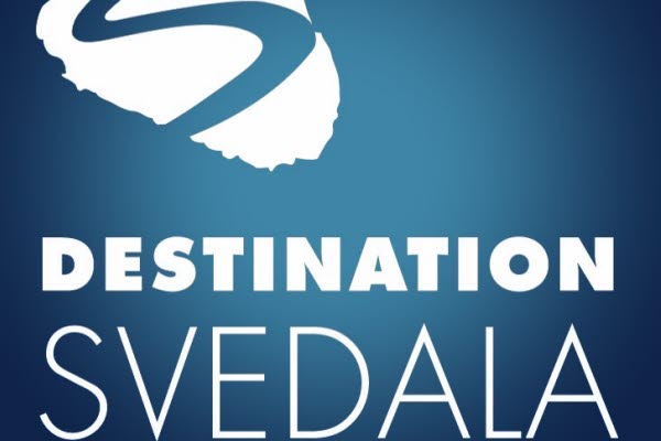 Logga Destination Svedala. Illustration.